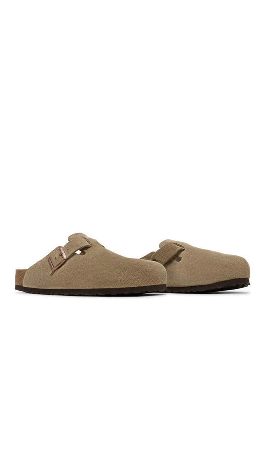Birkenstock Soft Footbed Narrow Fit “Suede”