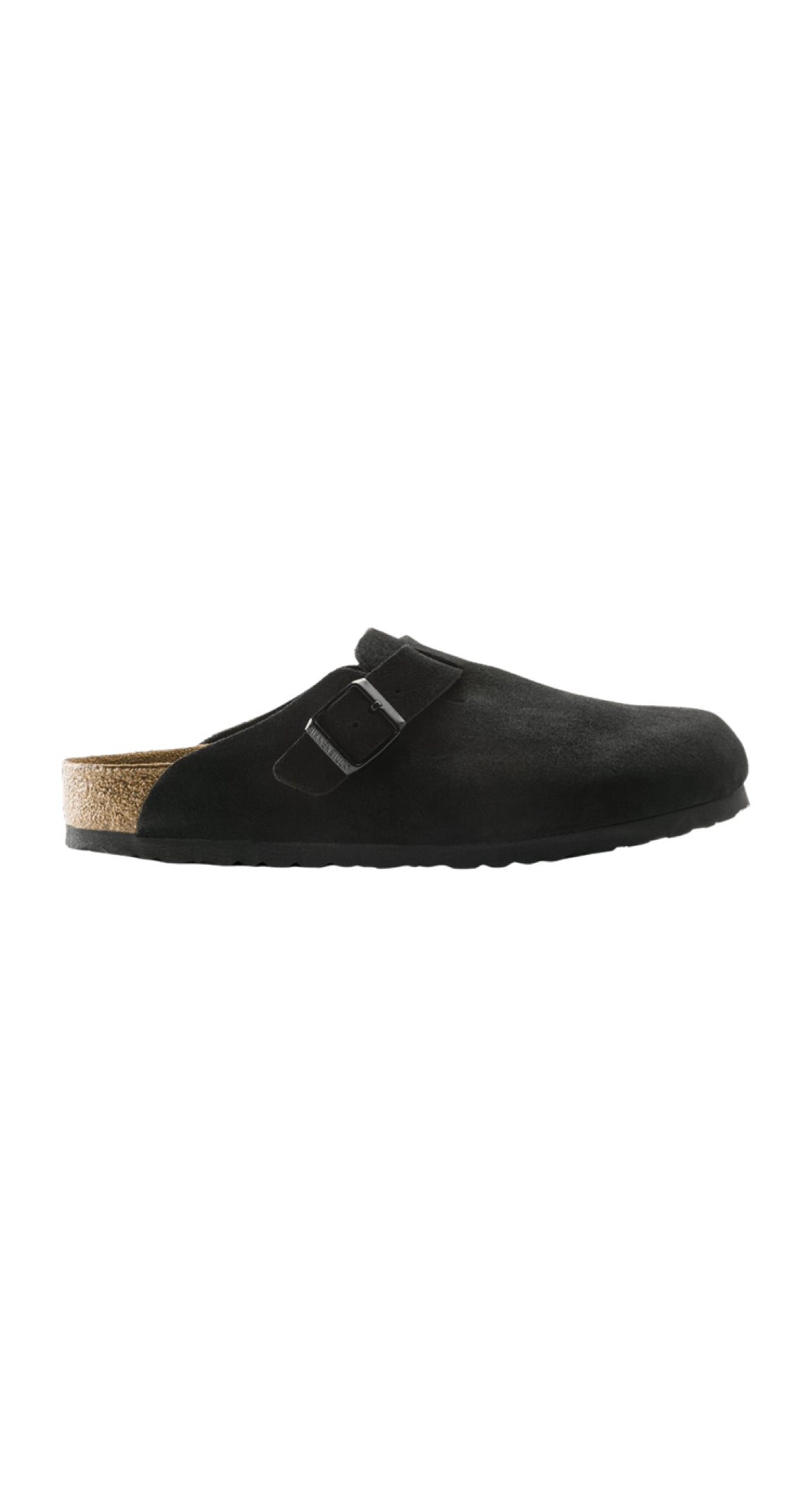 Birkenstock Soft Footbed Suede “Black”